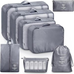 GT 8 Pcs Travel Organizer Pouch